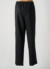 Pantalon droit noir GEVANA pour femme seconde vue
