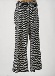 Pantalon large noir EGO pour femme seconde vue