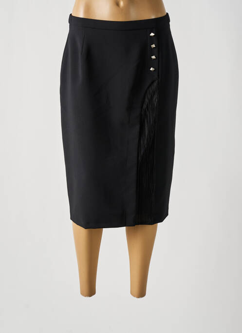 Jupe mi-longue noir GREGORY PAT pour femme