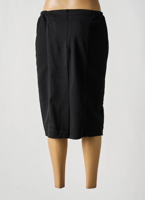 Jupe mi-longue noir GREGORY PAT pour femme