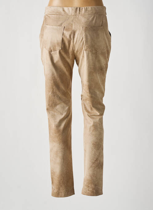 Pantalon slim beige HALOGENE pour femme