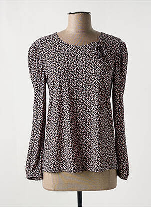T-shirt manches longues manches longues noir GEVANA femme