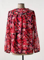 Blouse rouge CHRISTINE LAURE pour femme seconde vue