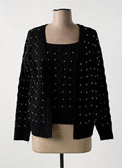 Twin-set noir FRIME pour femme seconde vue