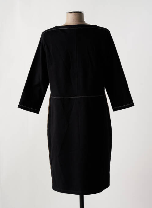 Robe mi-longue noir CHRISTINE LAURE pour femme