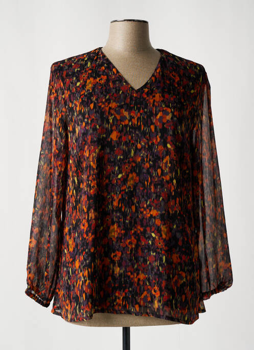 Blouse orange GEVANA pour femme