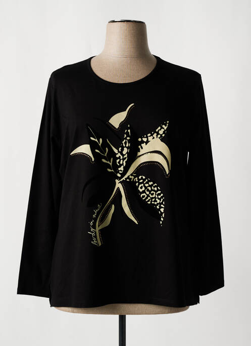 T-shirt noir GREGORY PAT pour femme