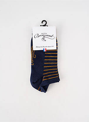 Chaussettes bleu MAISON BROUSSAUD pour femme