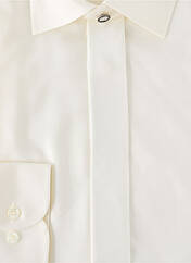 Chemise manches longues beige WILVORST pour homme seconde vue
