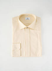 Chemise manches longues beige WILVORST pour homme seconde vue