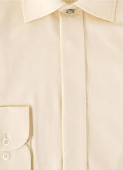 Chemise manches longues beige WILVORST pour homme seconde vue