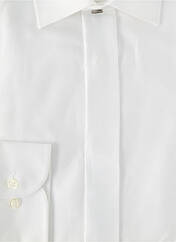 Chemise manches longues blanc WILVORST pour homme seconde vue