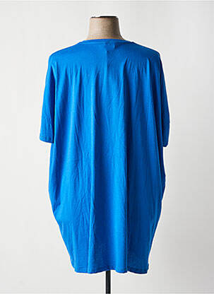 Tunique manches courtes manches manches chauves souris bleu OTTOD'AME femme