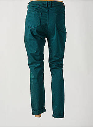 Pantalon slim taille haute taille haute vert MAYJUNE femme