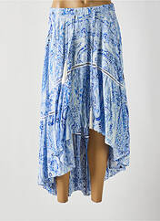 Jupe longue bleu PHO pour femme seconde vue