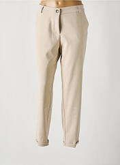 Pantalon droit beige EVA KAYAN pour femme seconde vue