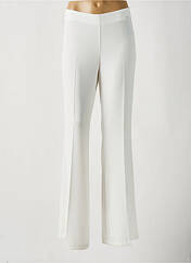 Pantalon large blanc LAUREN VIDAL pour femme seconde vue