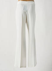 Pantalon large blanc LAUREN VIDAL pour femme seconde vue