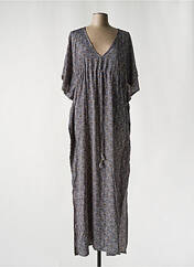 Robe longue gris LARA-ETHNICS pour femme seconde vue