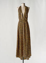 Robe longue marron LOLA CASADEMUNT pour femme seconde vue