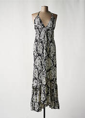 Robe longue noir LARA-ETHNICS pour femme seconde vue