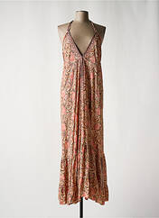 Robe longue rose LARA-ETHNICS pour femme seconde vue