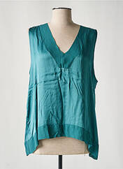 Top bleu LAUREN VIDAL pour femme seconde vue