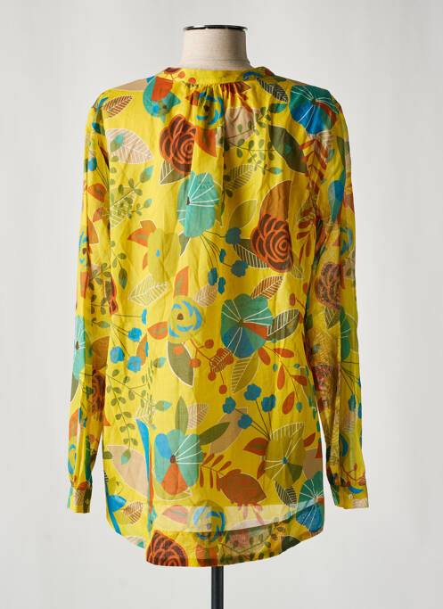 Blouse jaune 0039 ITALY pour femme