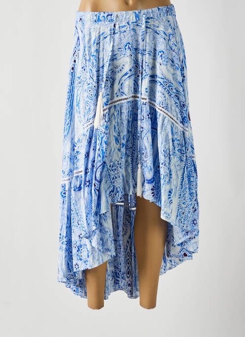 Jupe longue bleu PHO pour femme