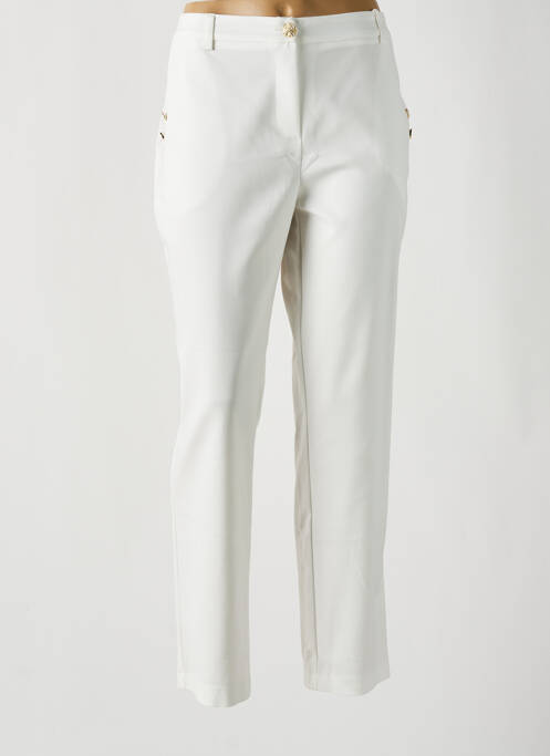Pantalon chino blanc EVA KAYAN pour femme