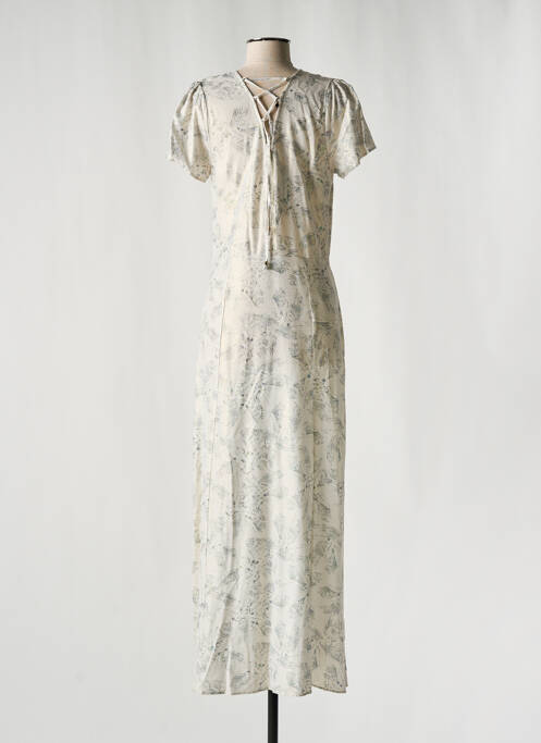 Robe longue blanc EVA KAYAN pour femme