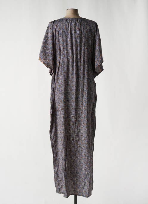 Robe longue gris LARA-ETHNICS pour femme