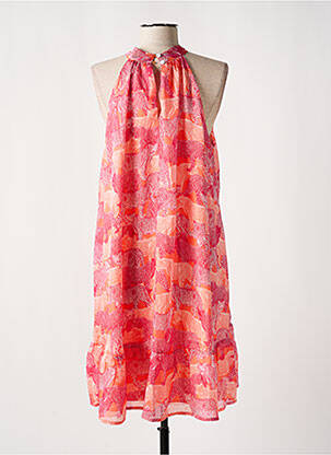 Robe courte sans manche sans manche rose MOLLY BRACKEN femme