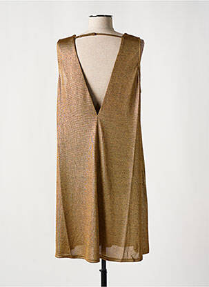 Robe mi-longue sans manche sans manche or MOLLY BRACKEN femme