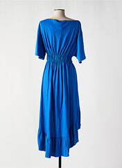 Robe mi-longue bleu LILI SIDONIO pour femme seconde vue