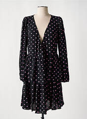 Robe mi-longue noir ICHI pour femme seconde vue