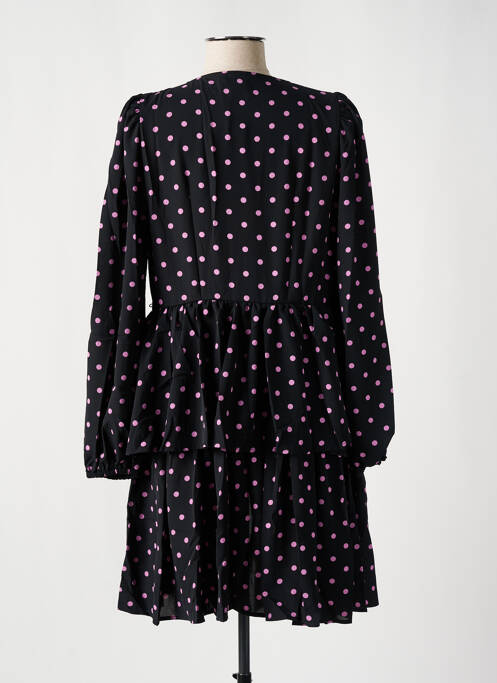 Robe mi-longue noir ICHI pour femme