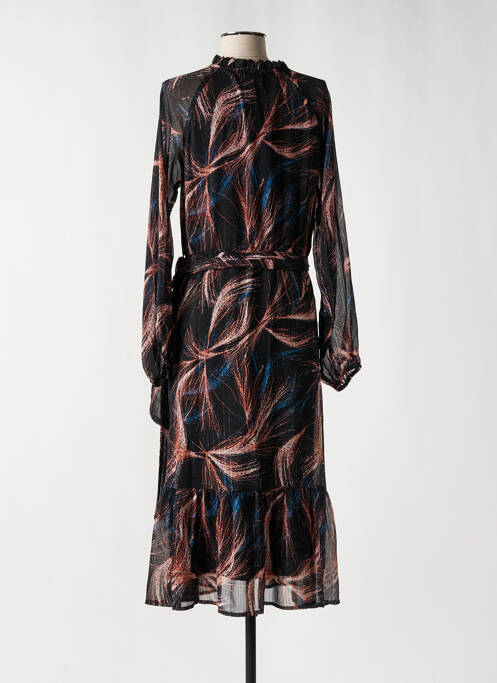 Robe mi-longue noir MOLLY BRACKEN pour femme