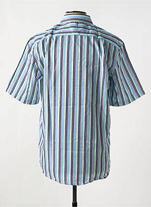 Chemise manches courtes poches bleu YVES ENZO homme