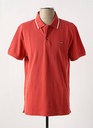 Polo coupe droite manches courtes rouge LEVIS homme