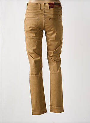 Pantalon chino tissage popeline taille normale beige BLACK NEEDLE femme