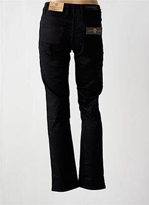 Jeans coupe droite stretch taille normale noir ARMITA femme