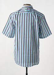 Chemise manches courtes bleu YVES ENZO pour homme seconde vue