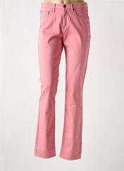 Pantalon droit rose KANOPE pour femme seconde vue