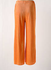 Pantalon large orange MOLLY BRACKEN pour femme seconde vue