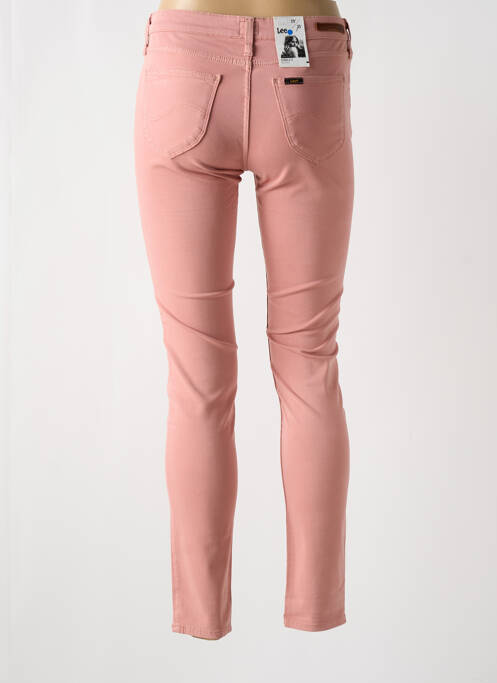 Pantalon slim rose LEE pour femme