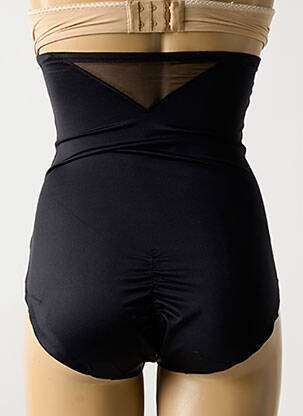 Culotte gainante effet matière satinée noir TRIUMPH femme