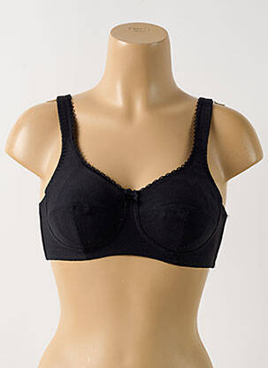 Soutien-gorge noir PIEGE pour femme