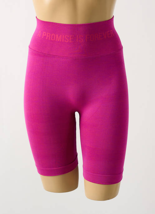 Cycliste rose PROMISE pour femme