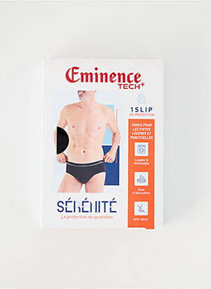 Slip stretch noir EMINENCE homme